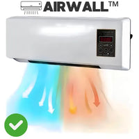 AIRWALL™ - Το καλύτερο ηλεκτρικό αερόθερμο 1500 Watt με εξαιρετικά χαμηλή κατανάλωση