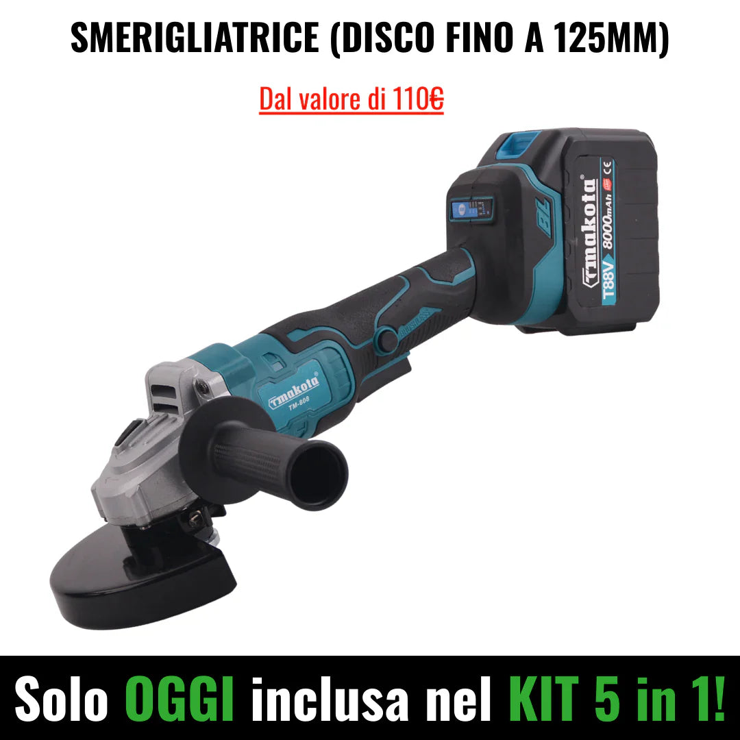 ΚΙΤ ΤΡΟΦΟΔΟΣΙΑΣ T-MAKOTA 5 σε 1 (5 εργαλεία και 2 μπαταρίες)