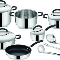 Σετ μαγειρικών σκευών επαγωγής, 13 τεμάχια, ιδανικό για καθημερινή χρήση
