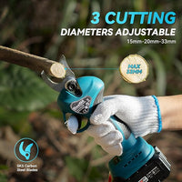 Μίνι αλυσοπρίονο 4 σε 1 με 2 μπαταρίες, ψαλίδι κλαδέματος και τηλεσκοπικό κοντάρι!