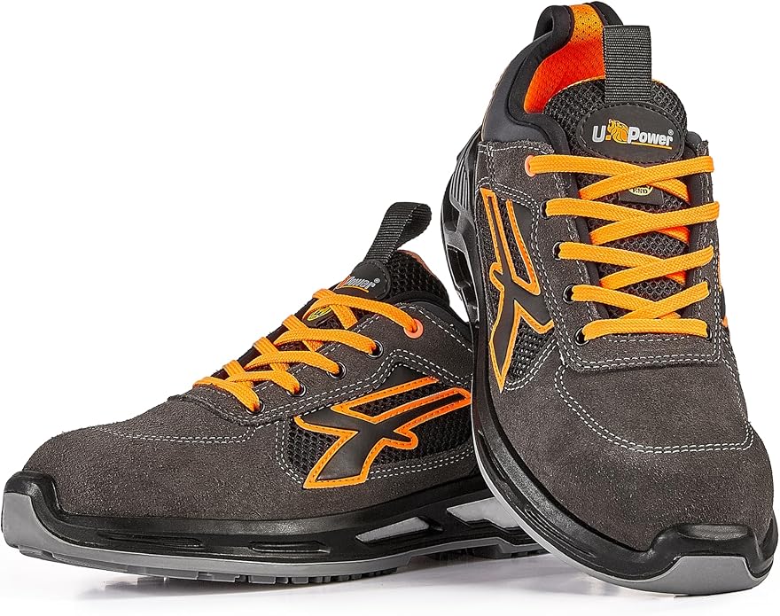 U-Power Red 360 Ryder, Scarpe Antinfortunistiche Unisex Leggere, Flessibili, Antiperforazione in Nylon con Puntale in Alluminio