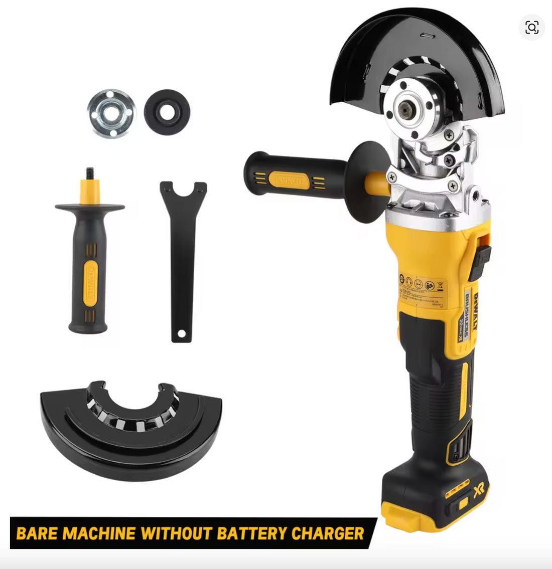 Γωνιακός τροχός DeWalt με θήκη εργαλείων!
