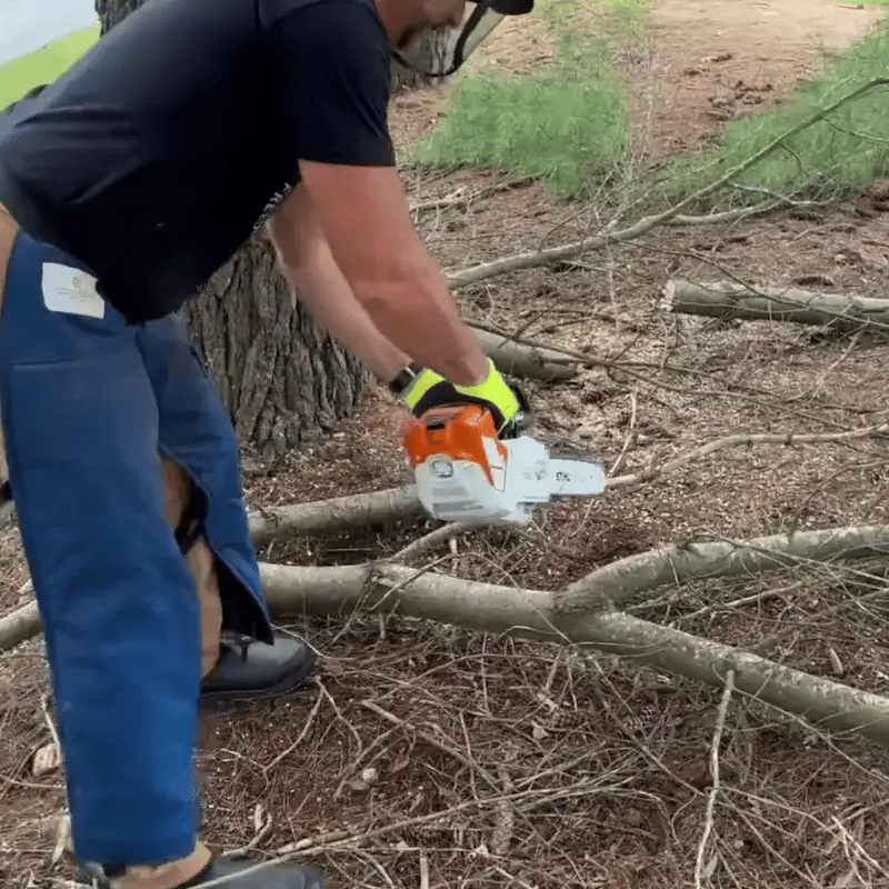Νέο εξαιρετικά ισχυρό μίνι αλυσοπρίονο μπαταρίας με λεπίδα 30cm + 5 ΔΩΡΕΑΝ ΔΩΡΑ!
